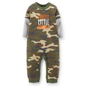 Carter’s Coolest Little Brother Camo Jumpsuit